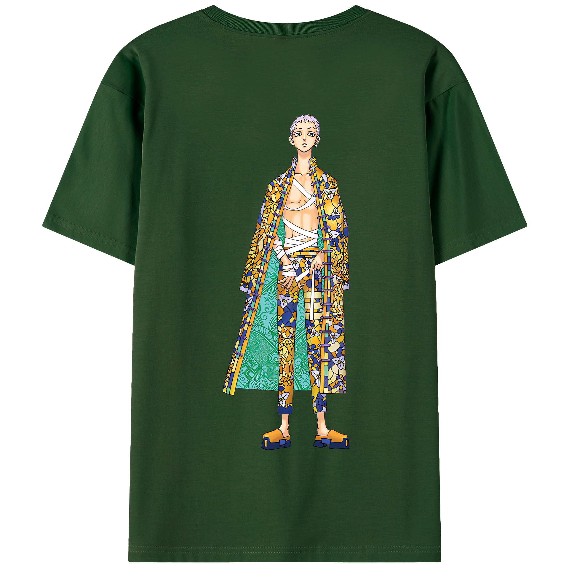 （画像用） 東京リベンジャーズ Tokyo Revengers 綿100％半袖Tシャツ（背面プリント）
